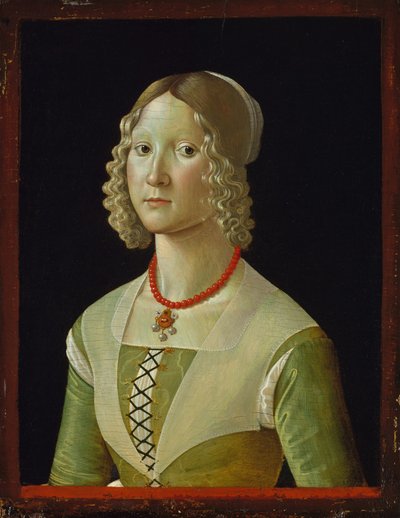 Selvaggia Sassetti by Davide Ghirlandaio